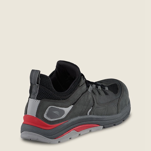 Zapatos de Trabajo Red Wing Hombre Negros/Grises - Cooltech™ Athletics - Safety Toe - 053-BSHQNT